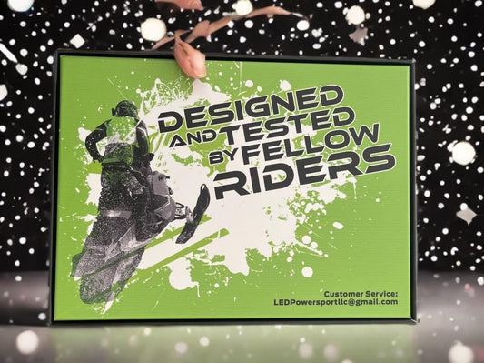 Snowmobile LED Headlights Designed & Tested by Fellow Riders!