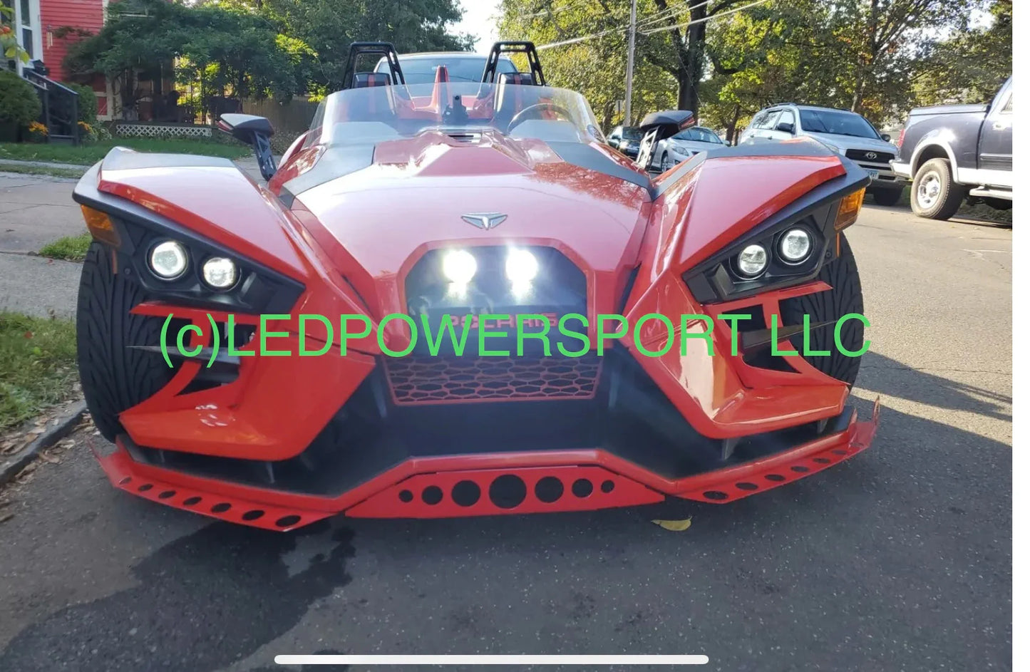 H3 LED Bulb Pair for Powersport Applications