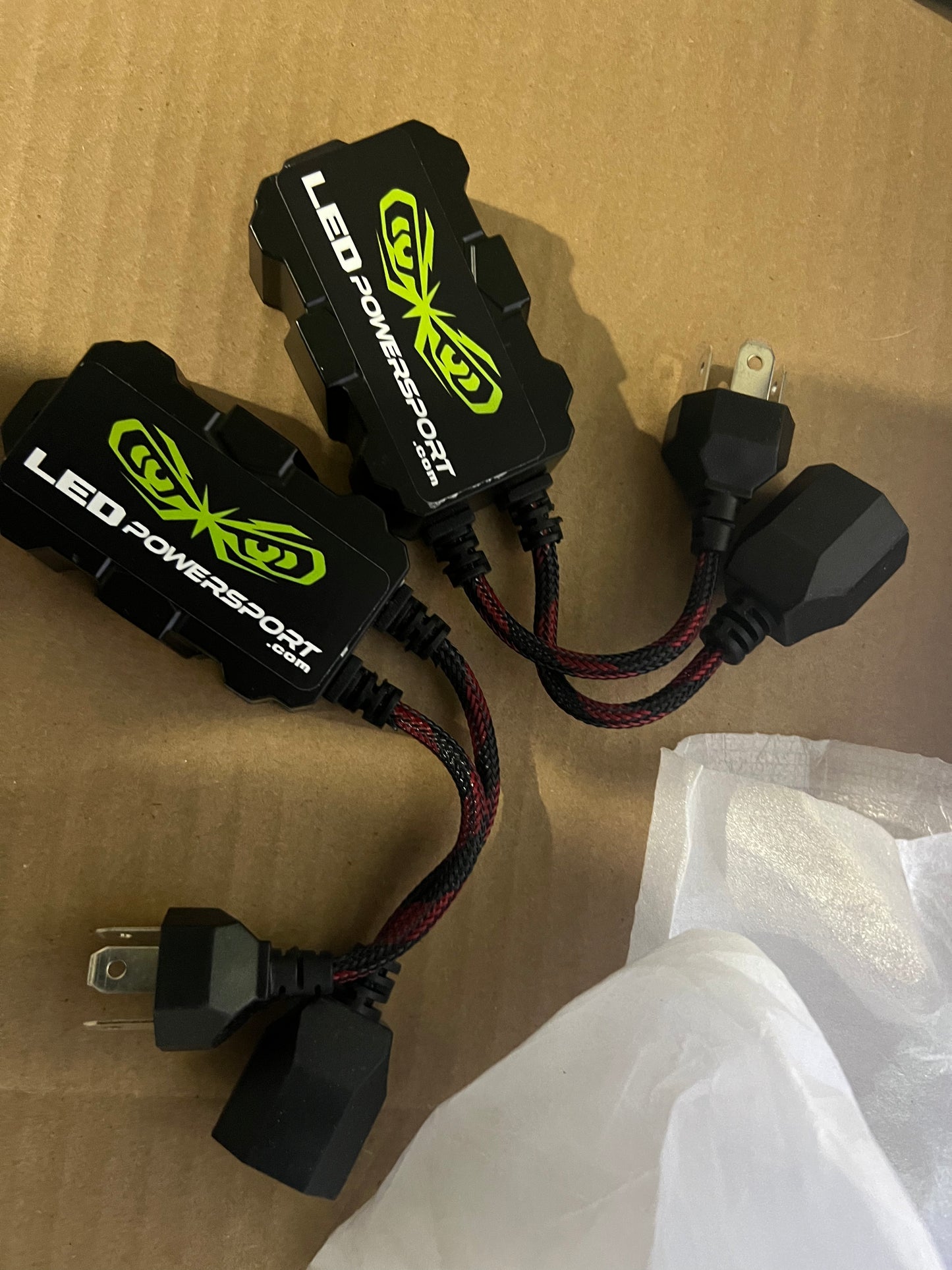 2000 Polaris XC Snowmobile LED Headlight Kit Plug & Play No Mods High & Low Beam (4 bulb complete kit)