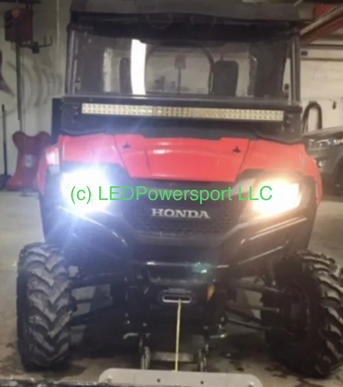 2022 Can Am Defender UTV LED Headlight Upgrade Kit Plug & Play LED 6000K (15,000 LM Rated LEDS)