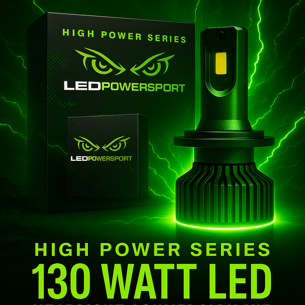 2006 Polaris Edge & Touring Snowmobile LED Headlight Kit Plug & Play