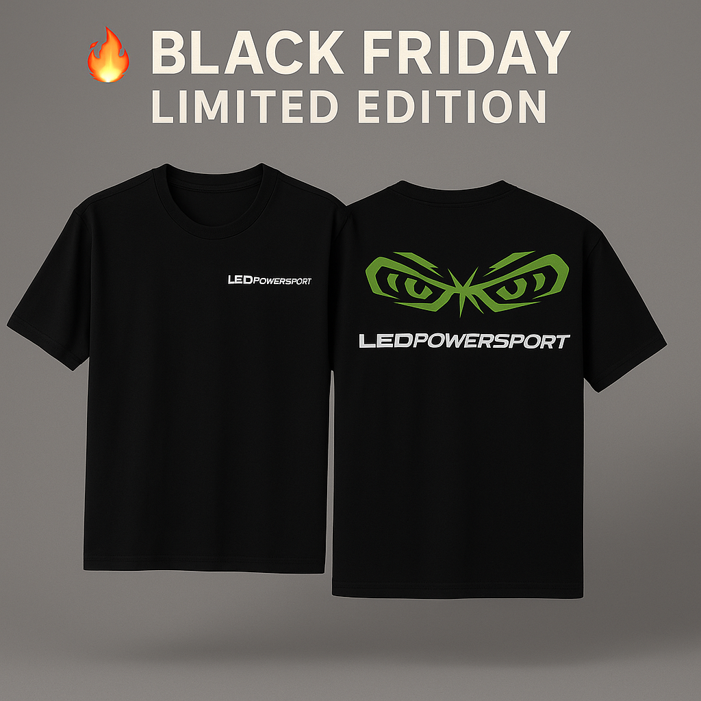 Black Friday Limited Edition LEDPowersport™ T-Shirt (Only 20 Available)