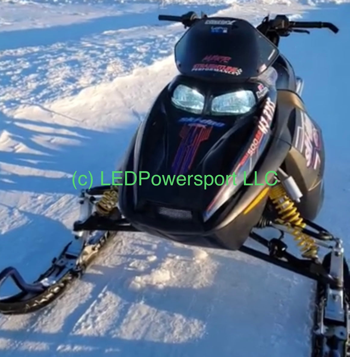 2006 Skidoo Rev Snowmobile LED Headlight Kit