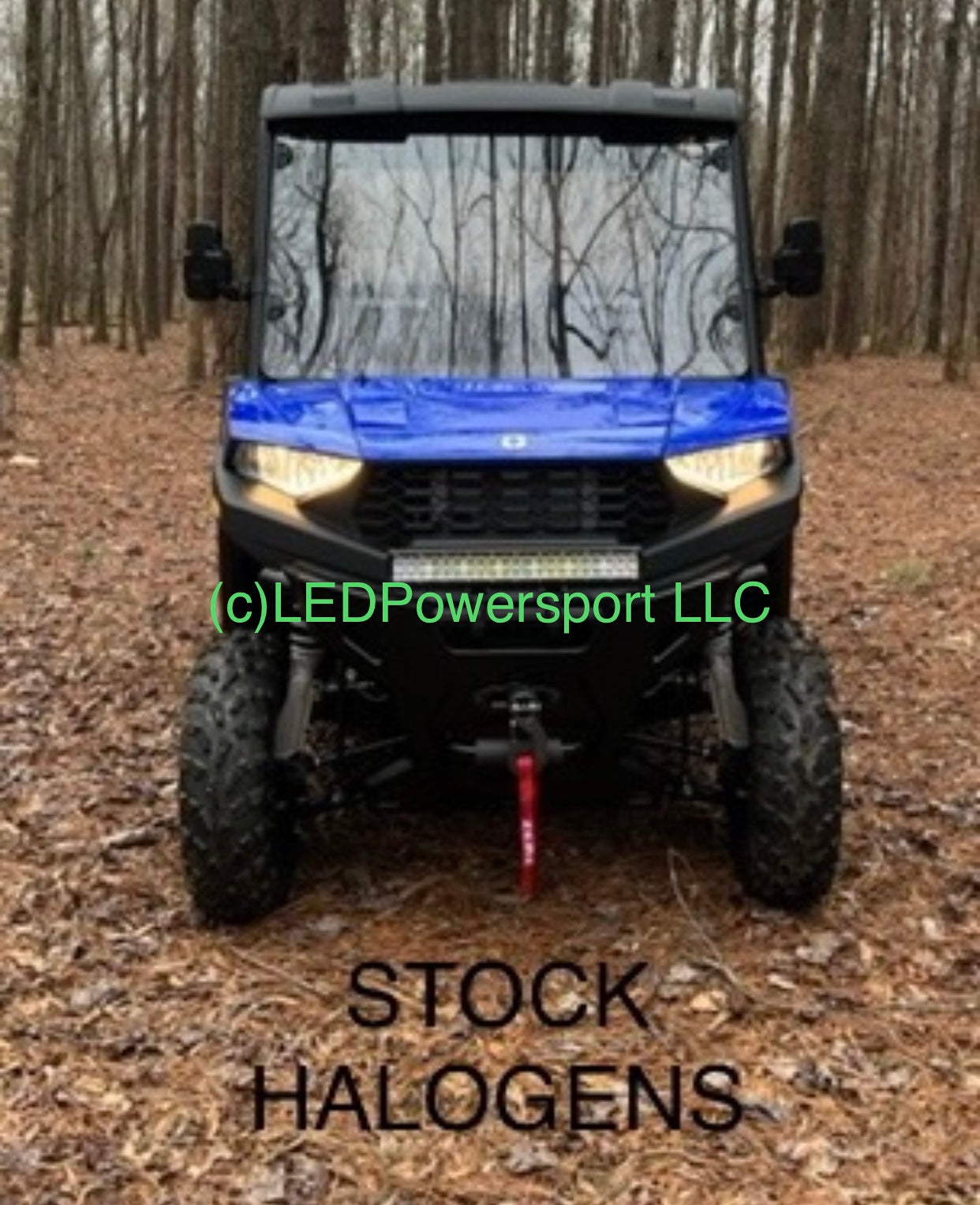 (For 880 881 Style Bulb) Polaris Ranger UTV LED Headlight Conversion Kit