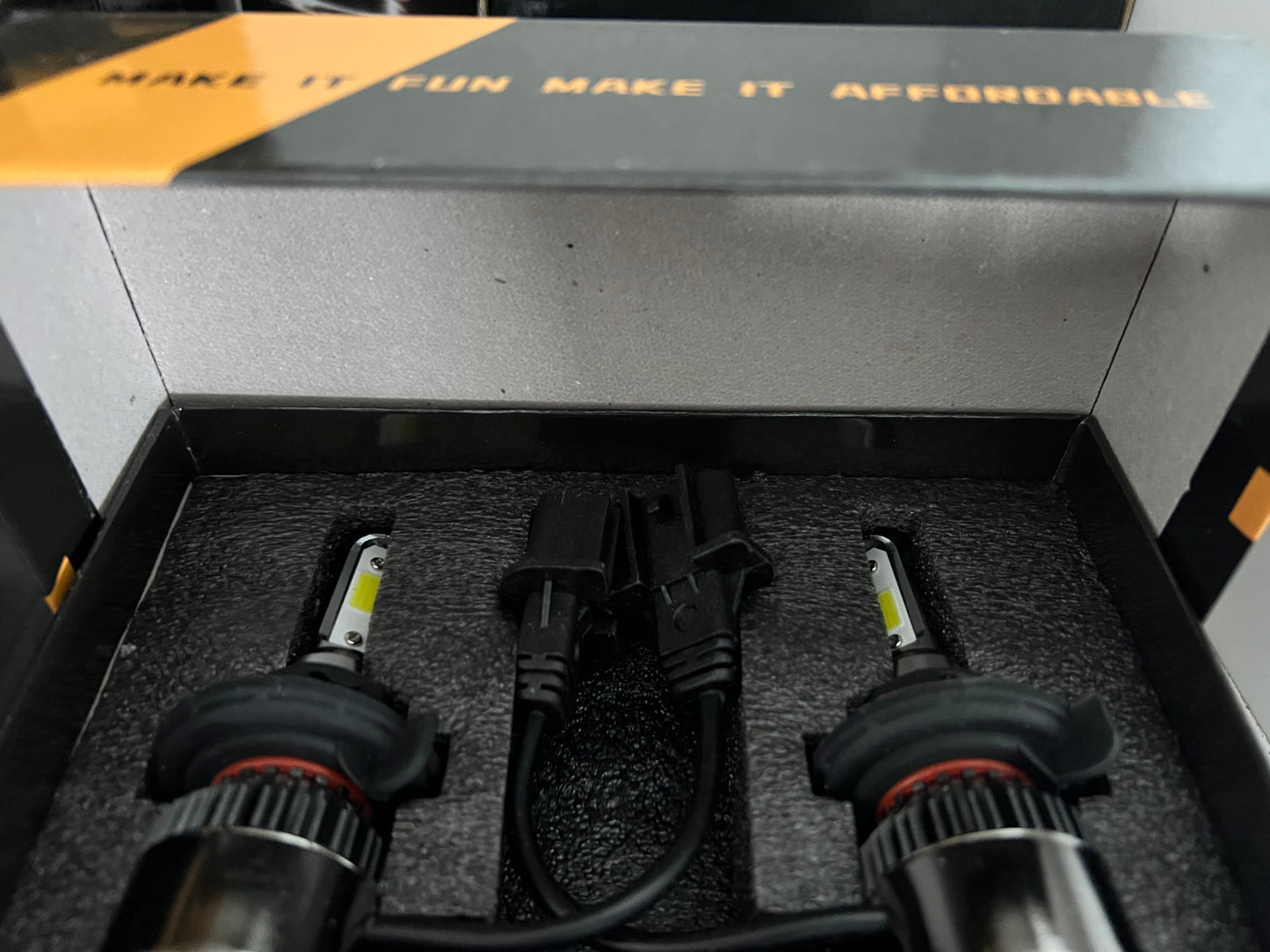 —NEW— HIGH OUTPUT 15,000 LM Skidoo GEN4 LED Headlight Kit Plug & Play - High & Low Beam