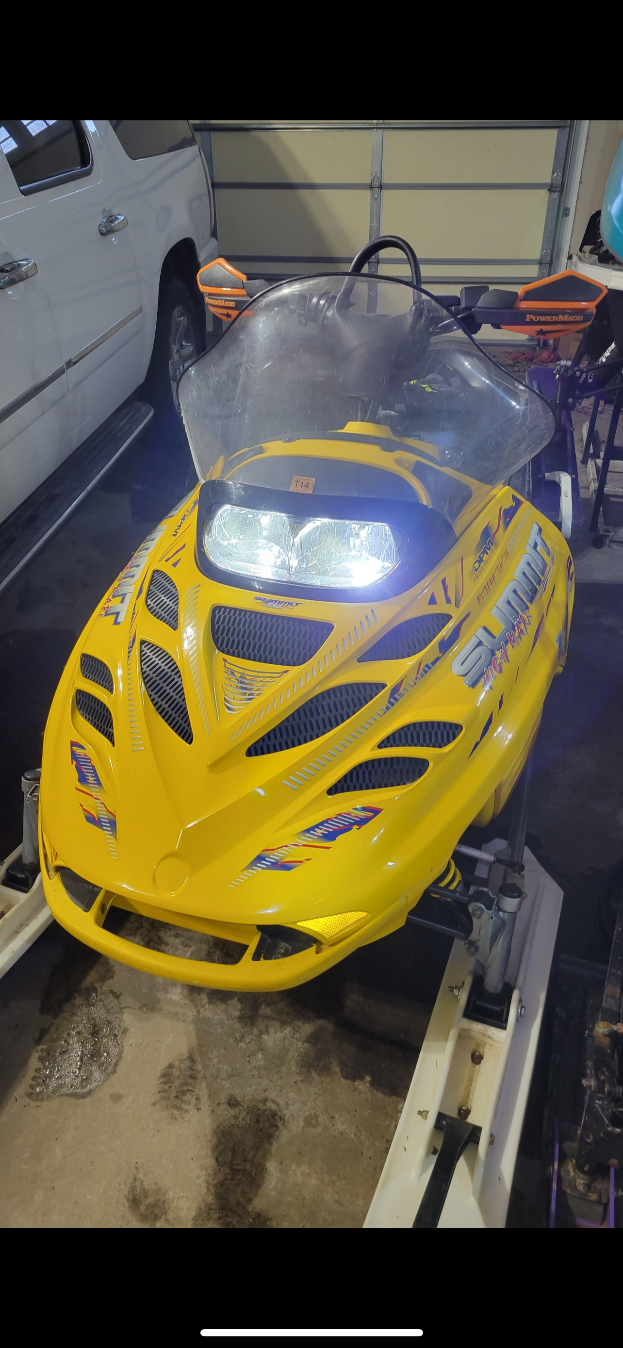 1998 Skidoo Formula Snowmobile LED Headlight Kit Plug & Play
