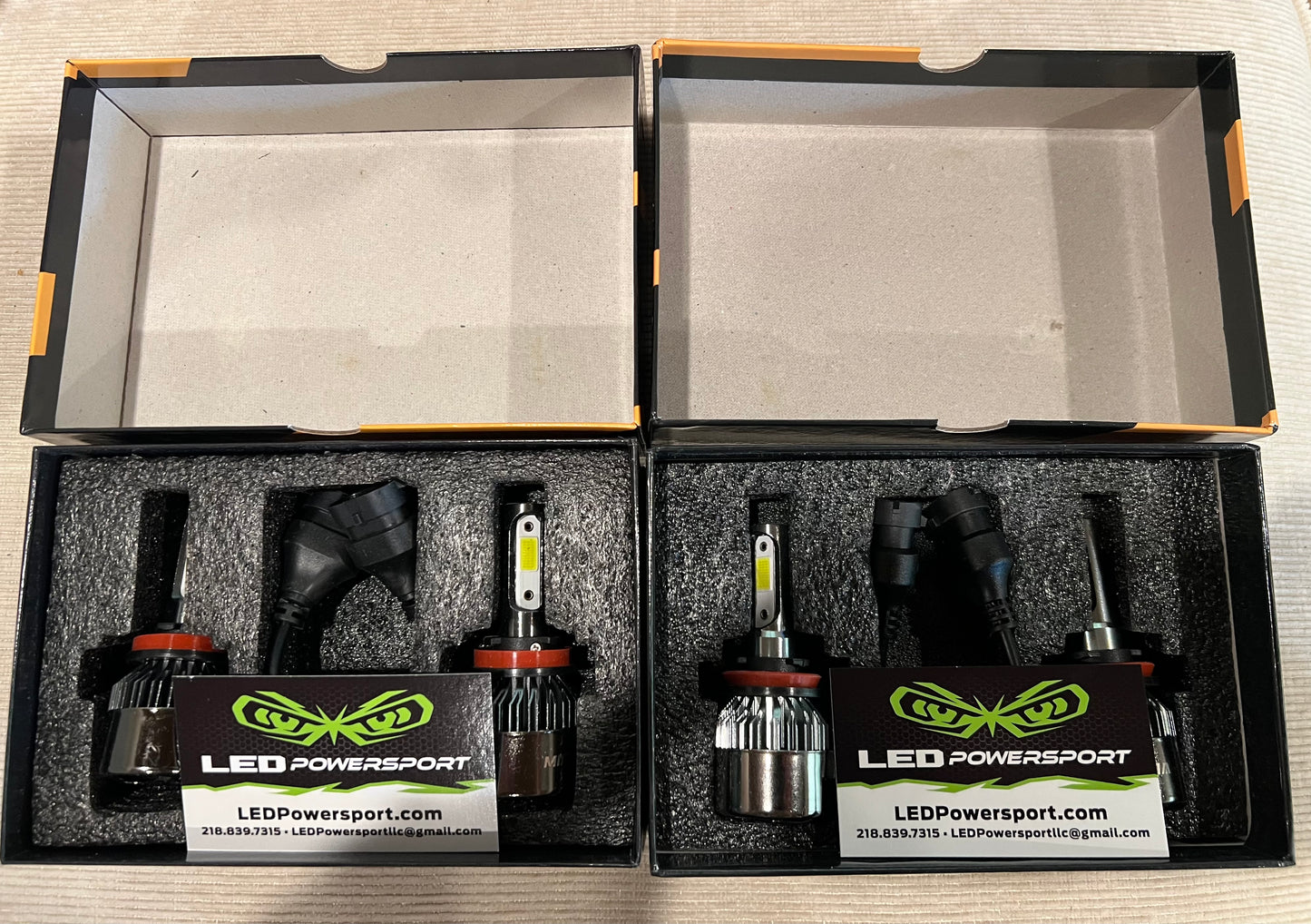2025 Can Am Defender Limited HD10 LED Headlight Upgrade Kit Plug & Play LED 6000K