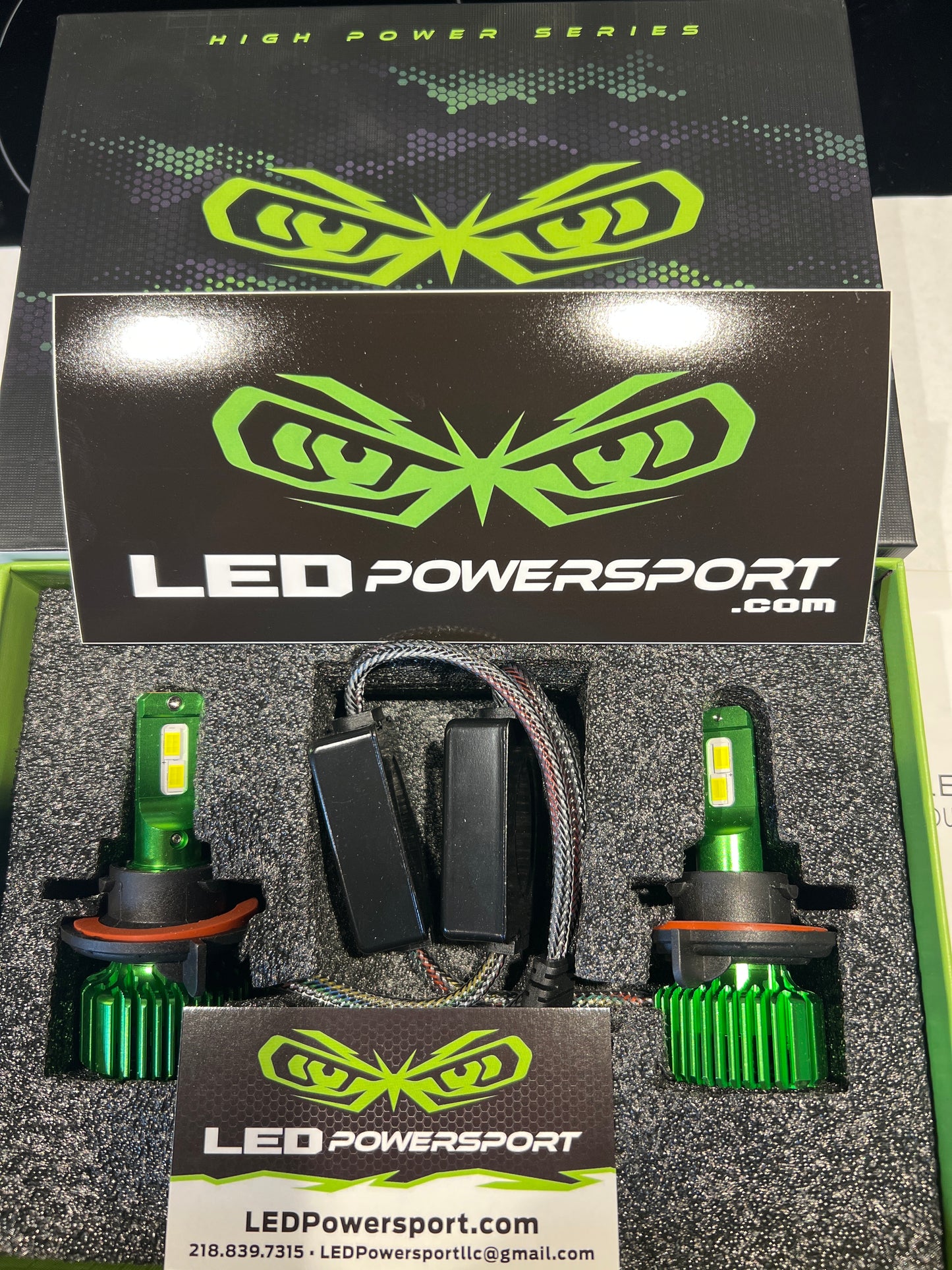 2022 Lynx Rave RE Snowmobile LED Headlight Upgrade Kit