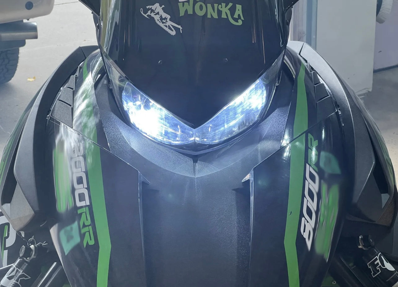 2015 Arctic Cat XF7000 LXR Snowmobile LED Headlight Upgrade Kit