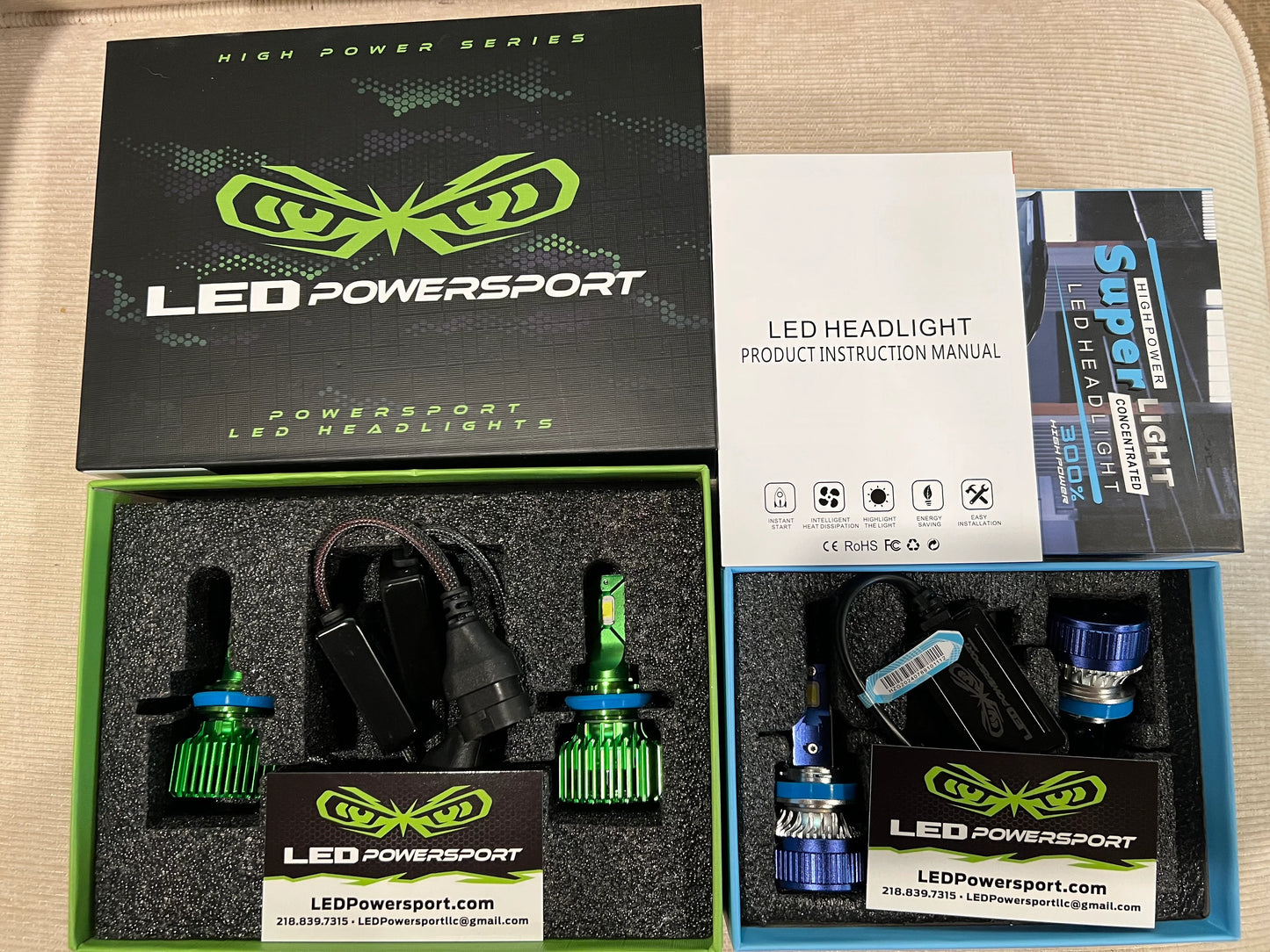 2014 Can Am Commander UTV LED Headlight Kit