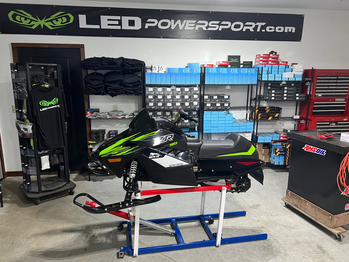 Youth 120 Snowmobile LED Headlight & Rectifier Kit – Arctic Cat, Yamaha & Ski-Doo | LEDPowersport™ High Power Upgrade