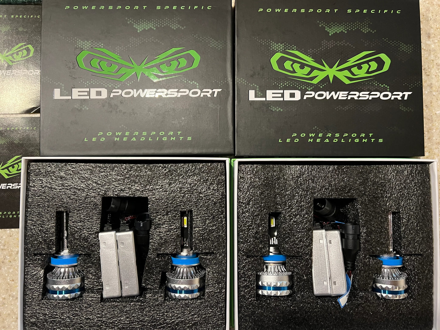 2024 CanAm Defender HD10 Side by Side LED Headlight Upgrade Kit Plug & Play LED 6000K