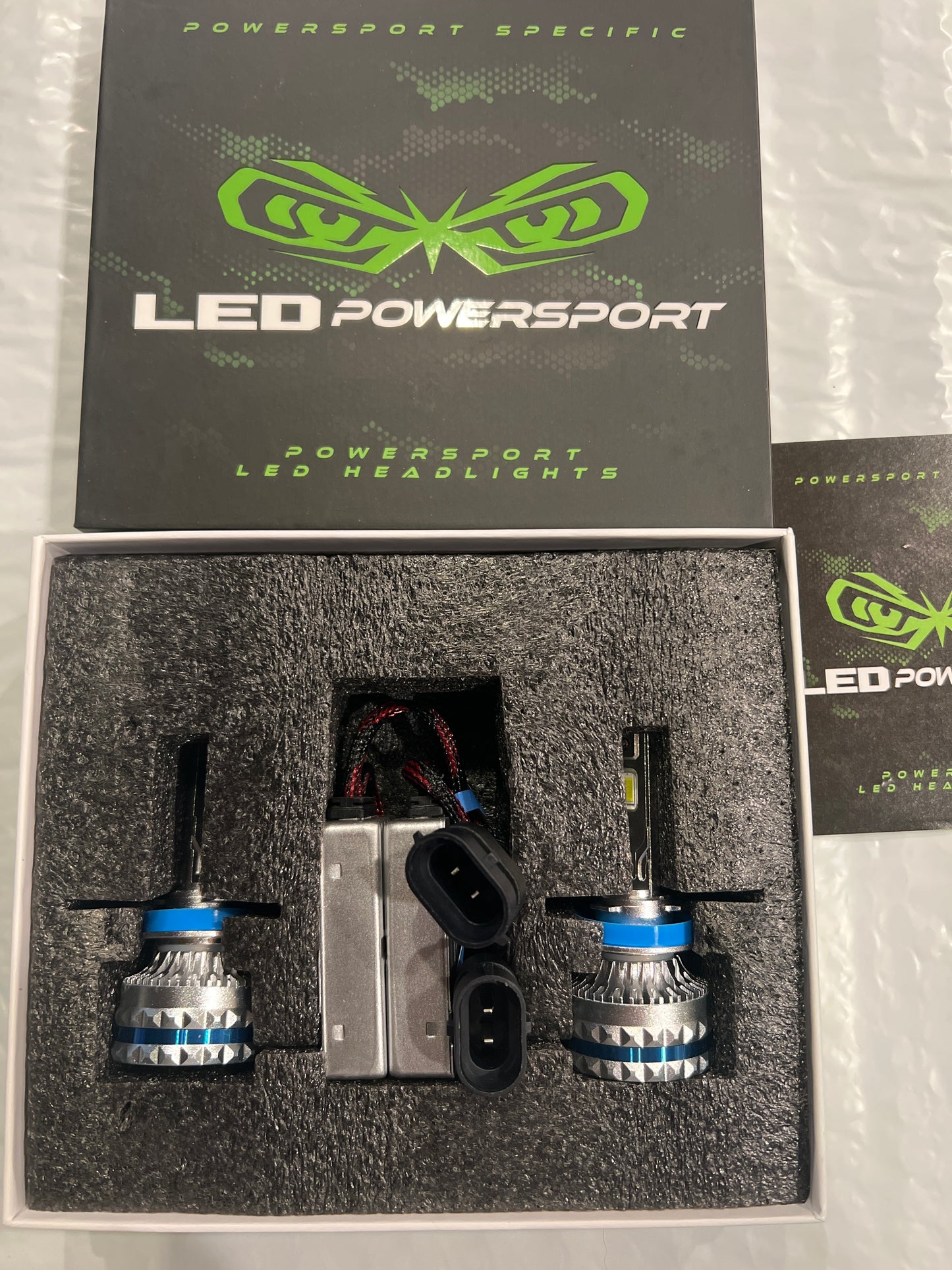 LEDPowersport® 10,000 Lumen 100 Watt Series LED Headlight Bulbs
