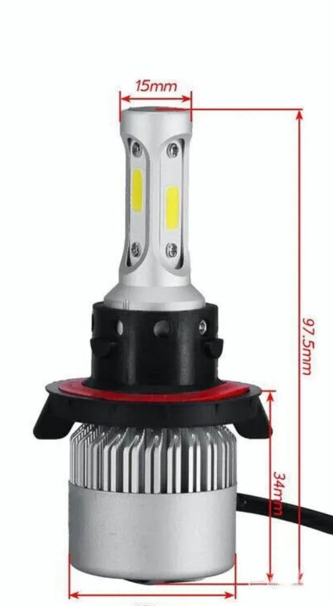 2012 POLARIS 800 RUSH PRO R Snowmobile LED Headlight Kit