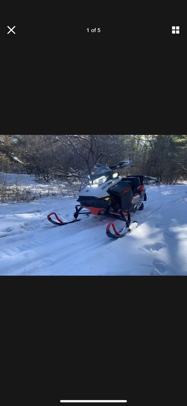 1989 89 Polaris Indy 650 Snowmobile LED Headlight Upgrade Kit