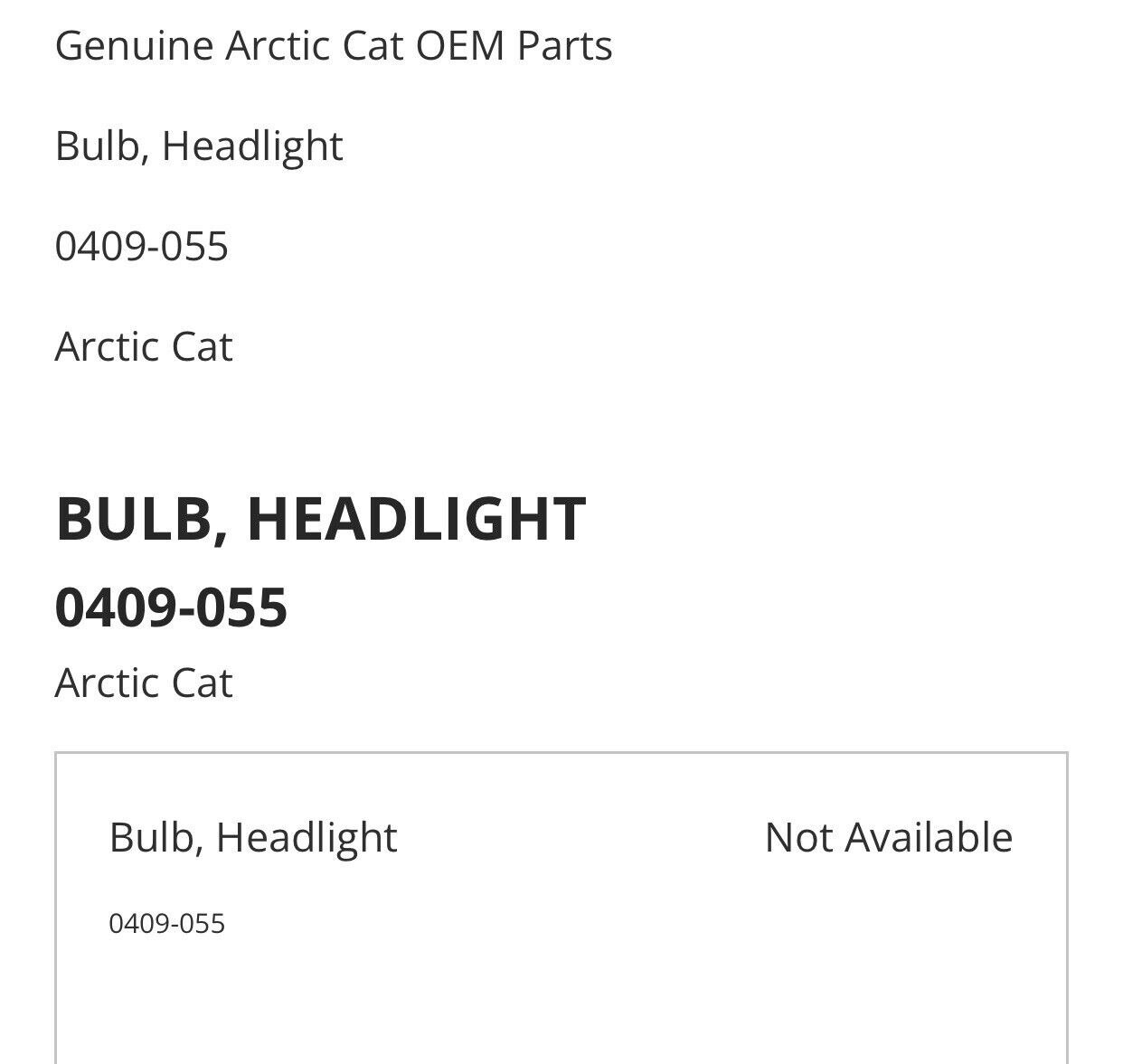 2005 ARCTIC CAT 400 ATV LED Headlight Upgrade Kit Plug & Play 8500 Lumen 6000k