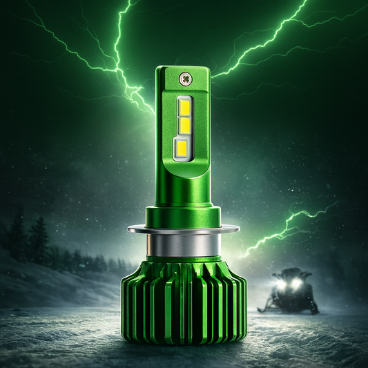 LEDPowersport Snowmobile LED Headlight Bulb Conversion