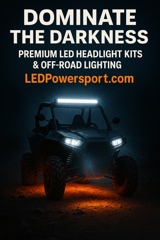LED Headlight Kits for ATVs, UTVs & Motorcycles – LEDPowersport