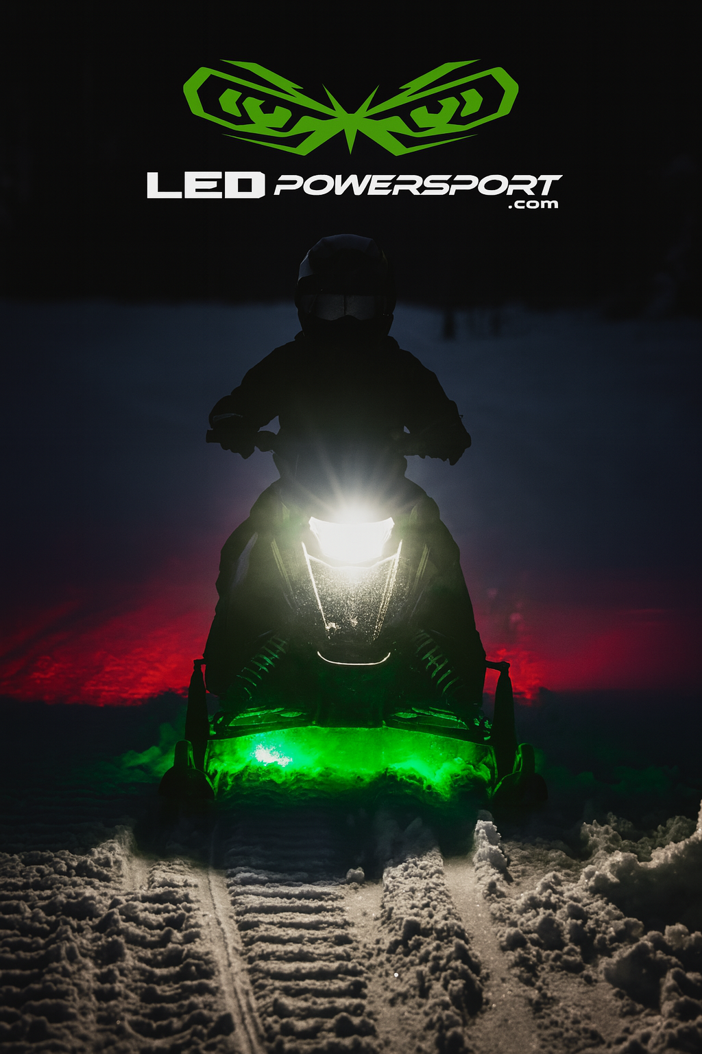 Youth 200 Snowmobile LED Headlight & Rectifier Kit – Arctic Cat, Yamaha & Ski-Doo | LEDPowersport™ High Power Upgrade (Copy)