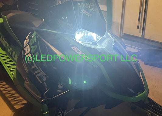 2018 Arctic Cat M8000 M8 LED Headlight Conversion Kit Plug And Play