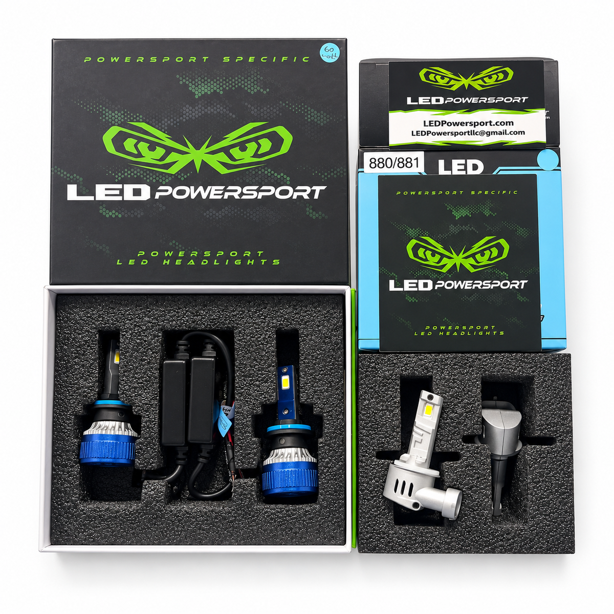 2013 Arctic Cat 550 XT / 550 Limited ATV LED Headlight Upgrade Kit