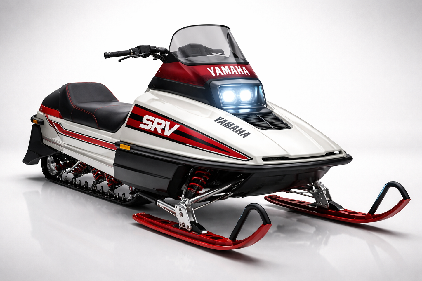 1980 Yamaha SRV Snowmobile LED Headlight Kit
