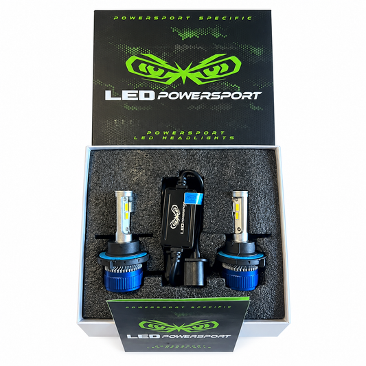 LEDPowersport® 8500 Lumen 60 Watt Series LED Headlight Bulbs