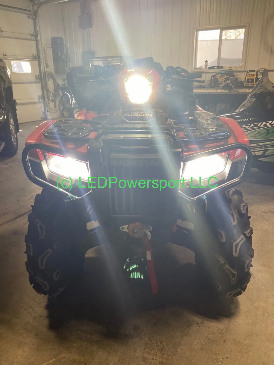 2023 Polaris Sportsman 450 HO ATV LED Headlight Upgrade Kit Plug & Play Hi/Low 6000k