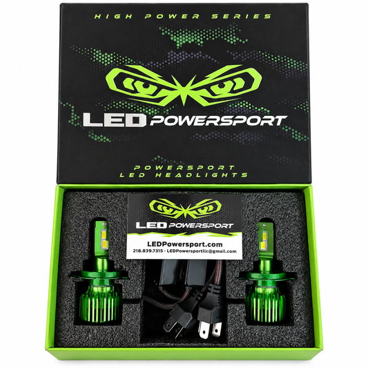 LEDPowersport® 130 Watt High Power Series LED Headlight Bulbs