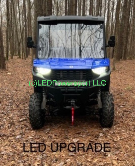 (For 880 881 Style Bulb) Polaris Ranger UTV LED Headlight Conversion Kit