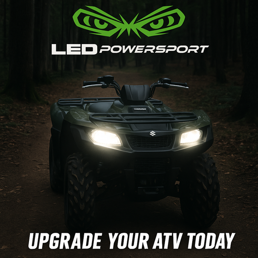 Suzuki Quad Part: 09471-12217 ATV LED Headlight Ki