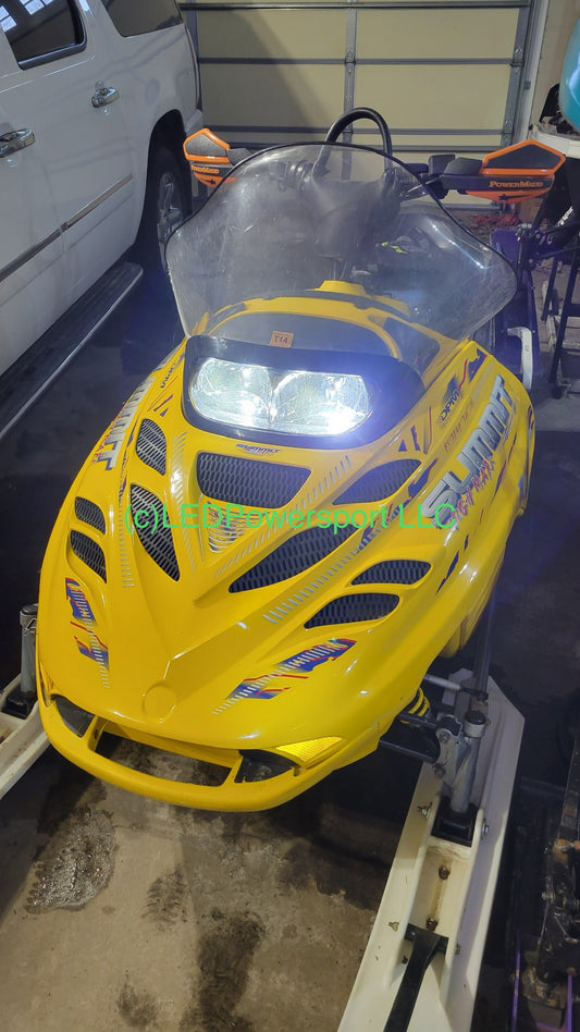 2002 Skidoo MXZ 600 700 Snowmobile LED Headlight Kit Plug & Play
