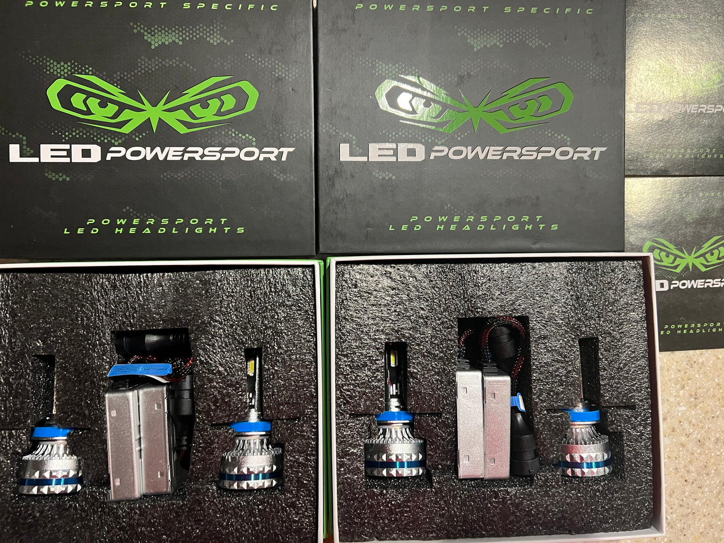 2022 Can Am Defender UTV LED Headlight Upgrade Kit Plug & Play LED 6000K (15,000 LM Rated LEDS)