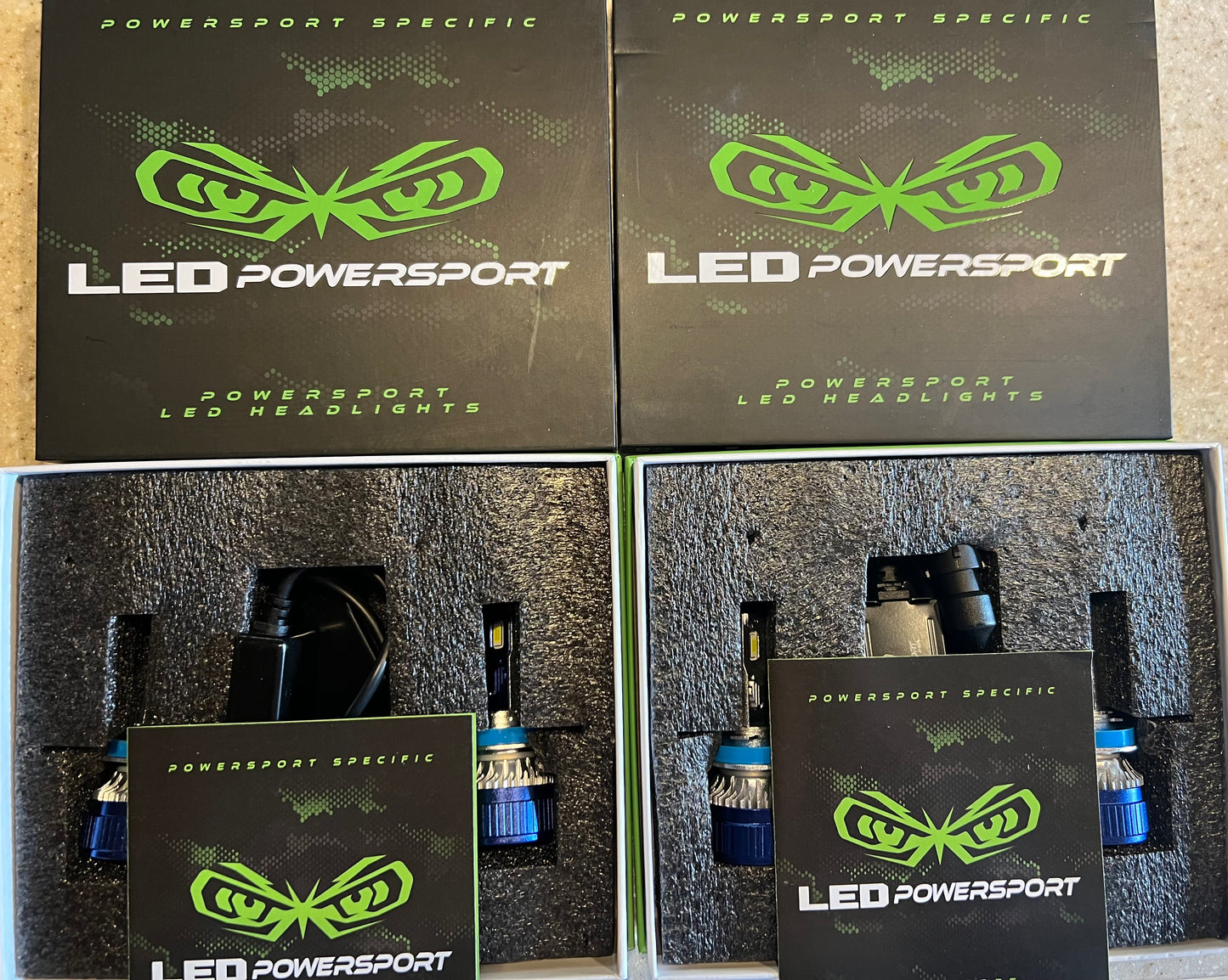 2025 Can Am Defender Limited HD10 LED Headlight Upgrade Kit Plug & Play LED 6000K