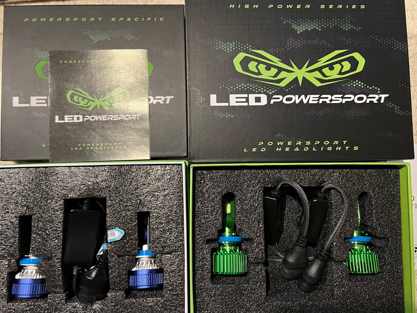 2025 Can Am Defender HD9 DPS LED Headlight Upgrade Kit Plug & Play LED 6000K