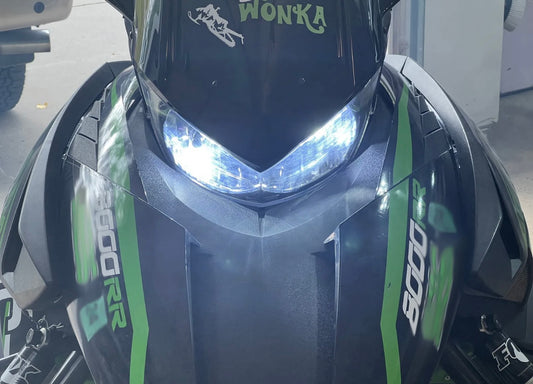 2015 Arctic Cat XF7000 LXR Snowmobile LED Headlight Upgrade Kit