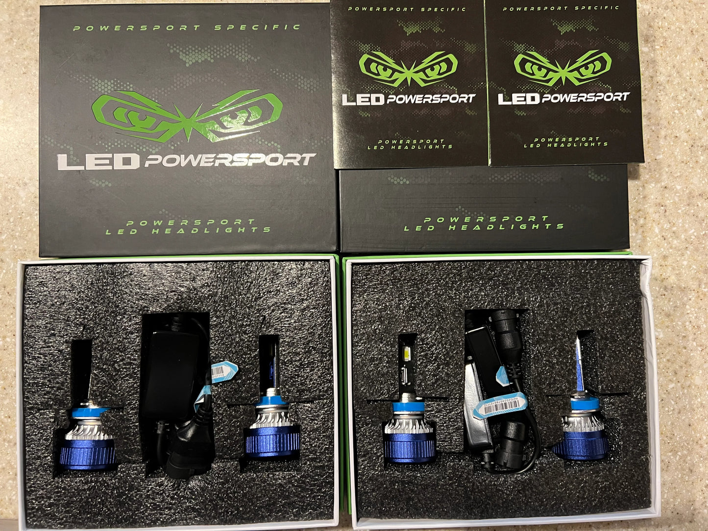 2024 Can Am Defender Limited HD10 LED Headlight Upgrade Kit Plug & Play LED 6000K