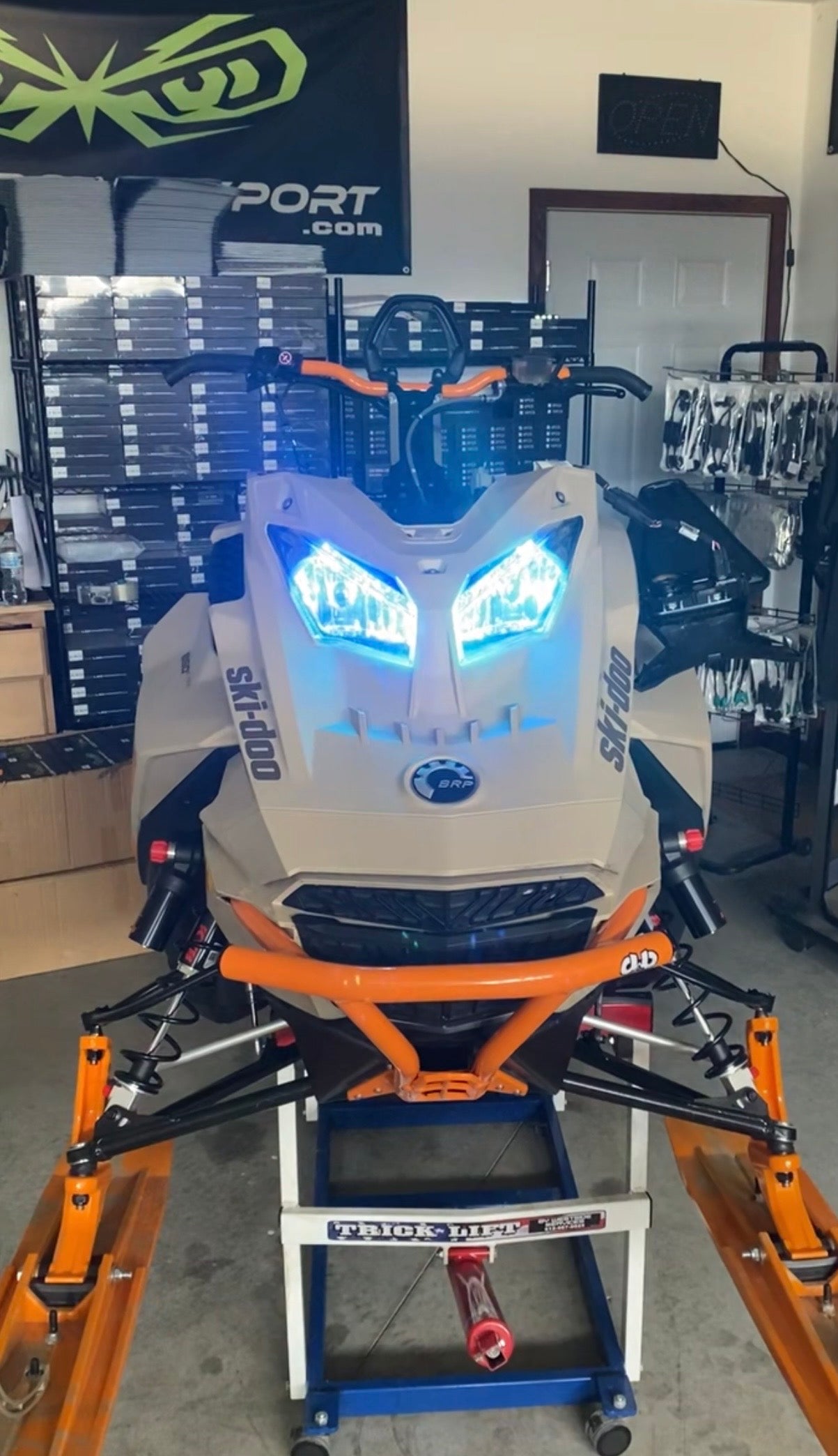 RGB LED Headlight Bulbs for Snowmobiles & UTVs – 10,000 Lumens App-Controlled Color Changing (H11 / H13 / H4) | LEDPowersport™