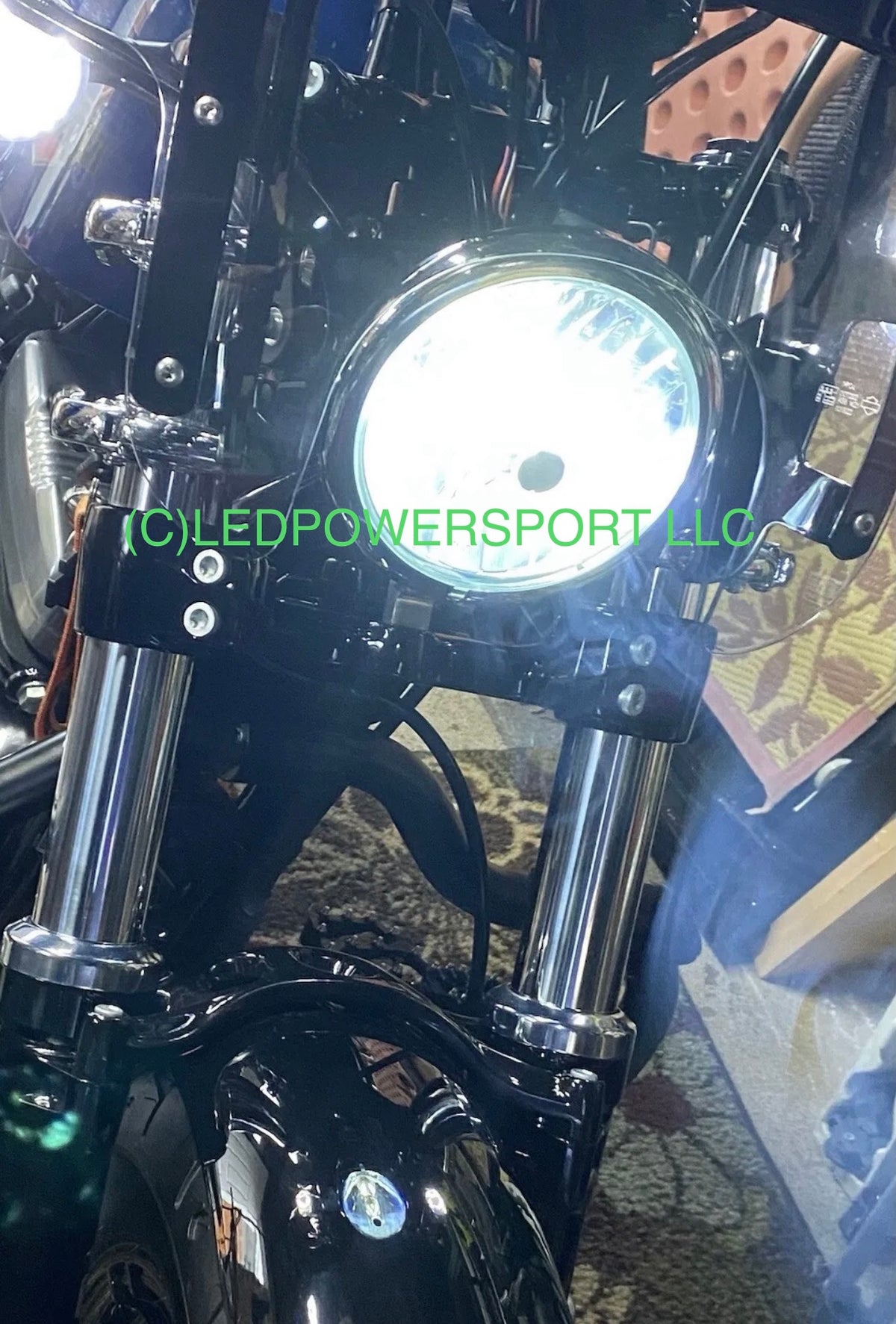 1985 Honda Nighthawk 450 Motorcycle LED Headlight kit