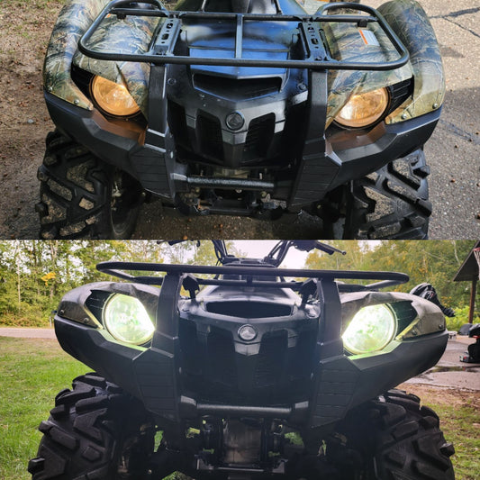 2006 Yamaha Grizzly 660 ATV LED Headlight Kit