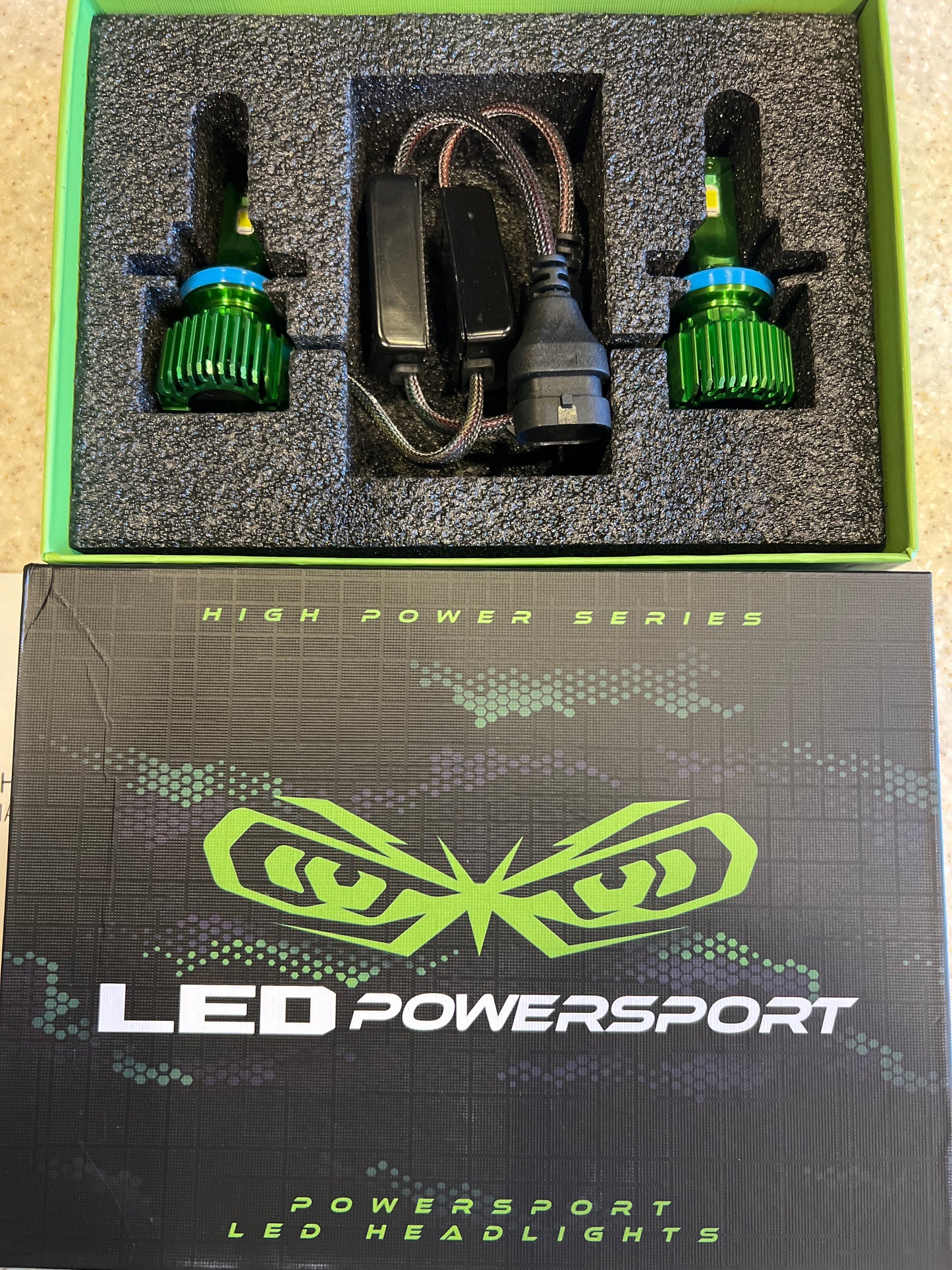 LEDPowersport® 130 Watt High Power Series LED Headlight Bulbs