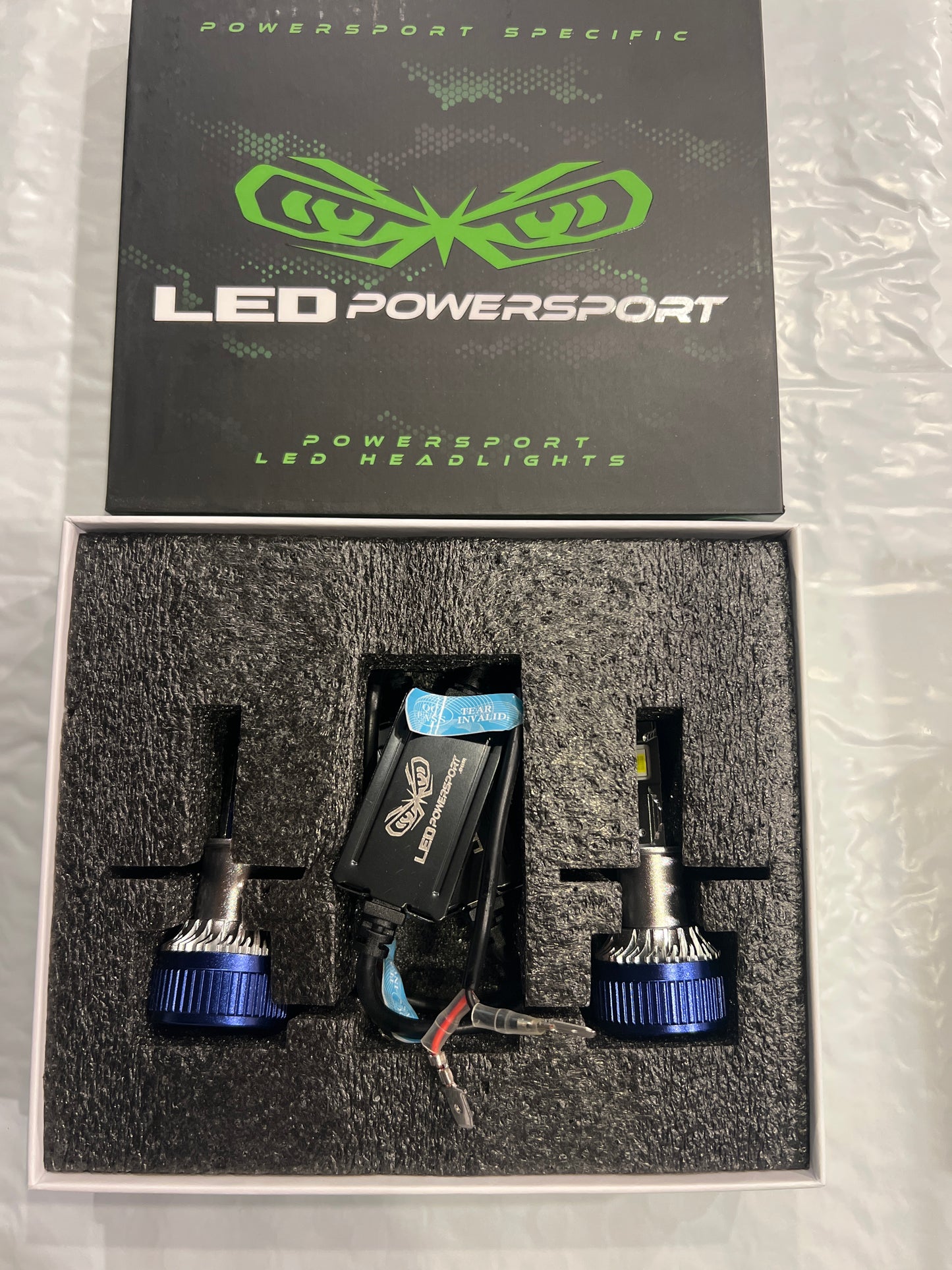LEDPowersport® 8500 Lumen 60 Watt Series LED Headlight Bulbs