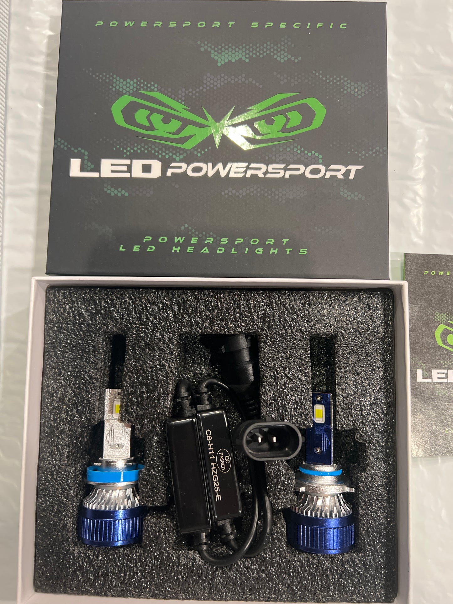LEDPowersport® 8500 Lumen 60 Watt Series LED Headlight Bulbs