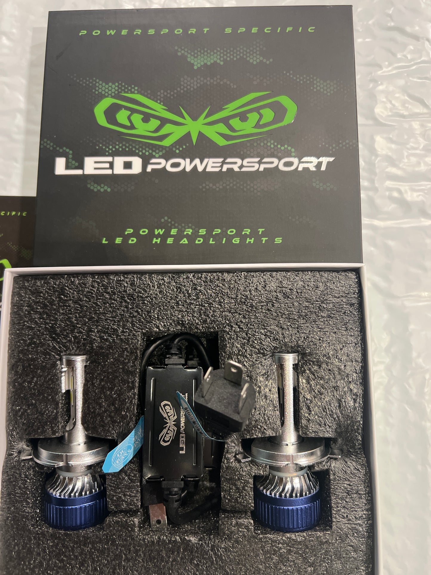 LEDPowersport® 8500 Lumen 60 Watt Series LED Headlight Bulbs