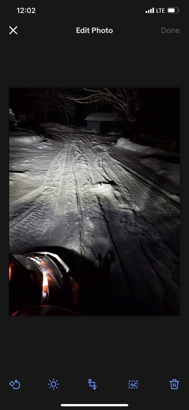 1996 Yamaha Bravo Snowmobile LED Headlight Kit