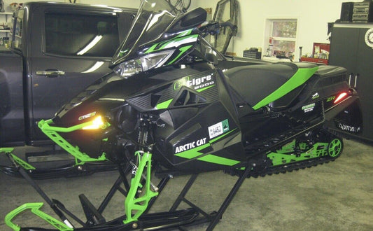 2015 Arctic Cat ZR 9000 EL TIGRE Snowmobile LED Headlight Upgrade Kit High Low
