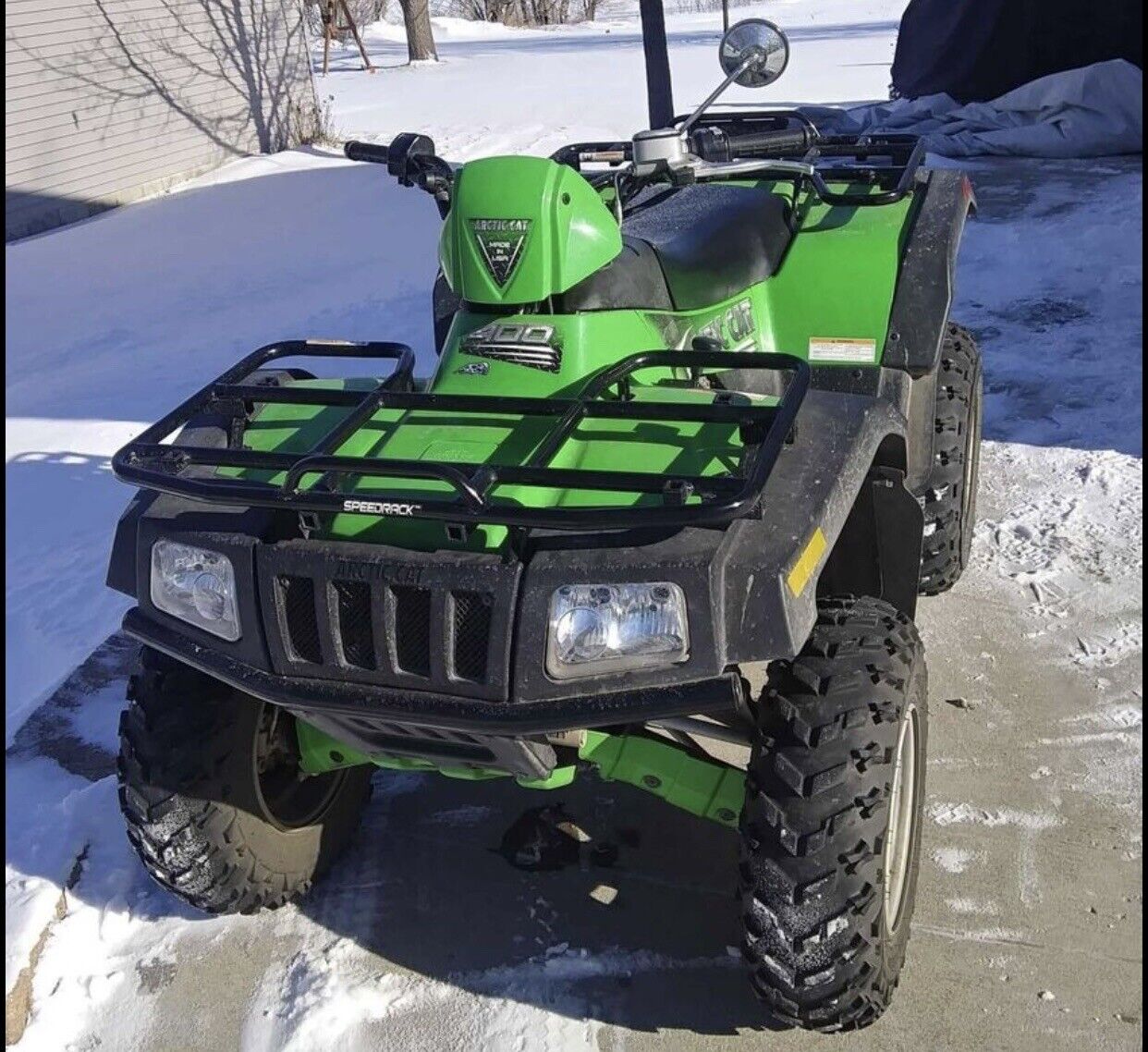 2000 Arctic Cat 500 ATV LED Headlight Upgrade Kit