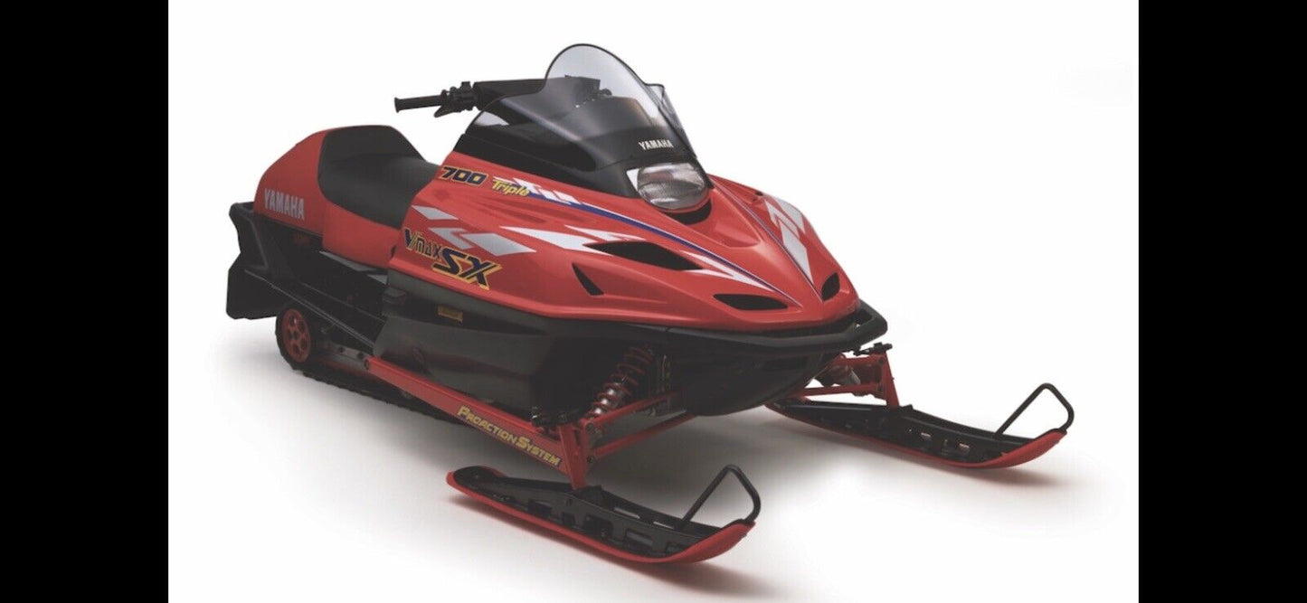1998 Yamaha VMAX Snowmobile LED Headlight Kit