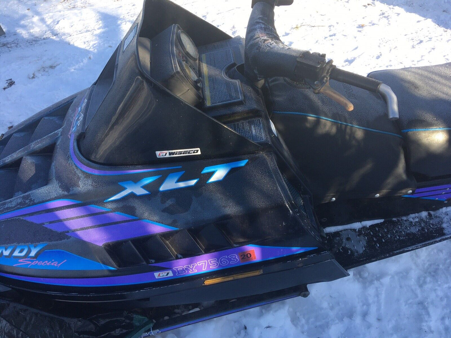 1996 Polaris XLT Snowmobile LED Headlight Upgrade KIT Works In High & Low Beam!