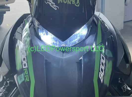 2016 Arctic Cat ZR Models LED Headlight Upgrade kit - High & Low